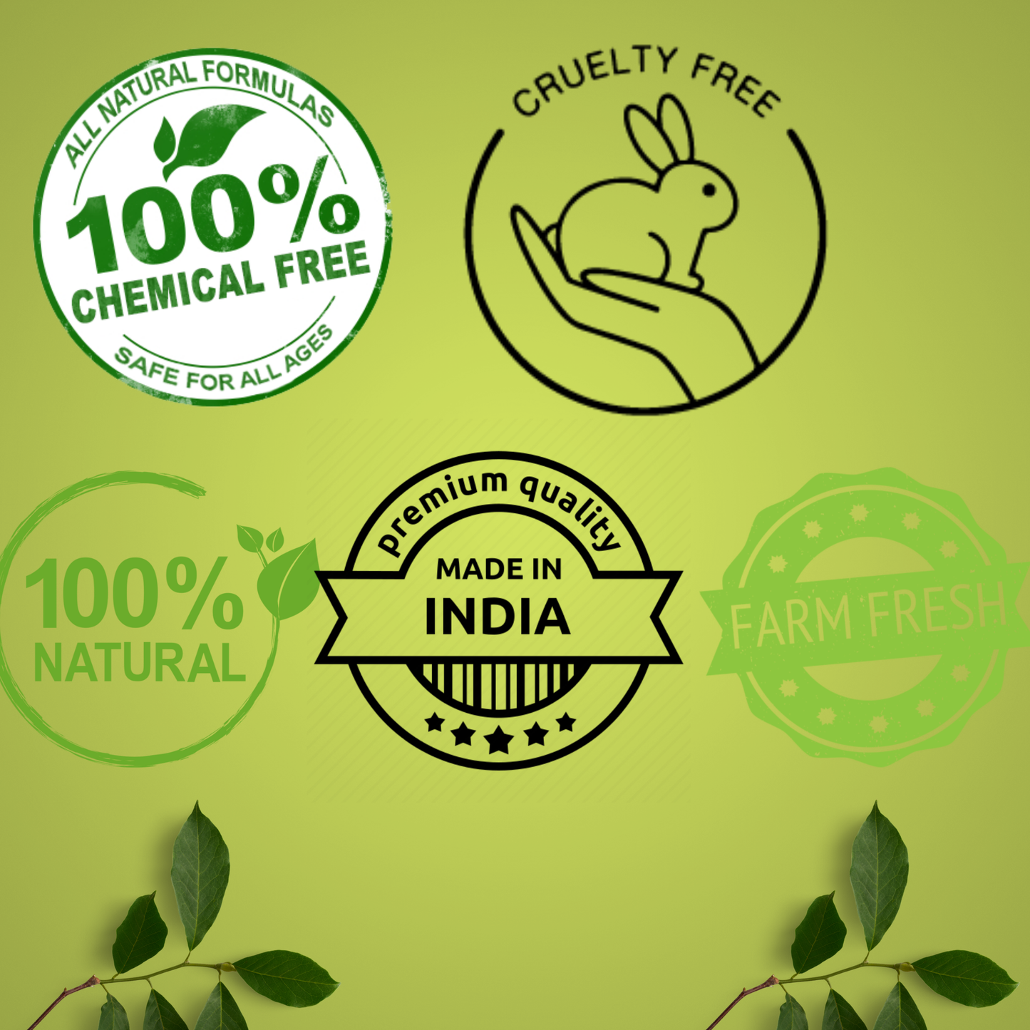 QYKKARE Bhringraj Powder for Hair growth 200 GM (100gm x 2)