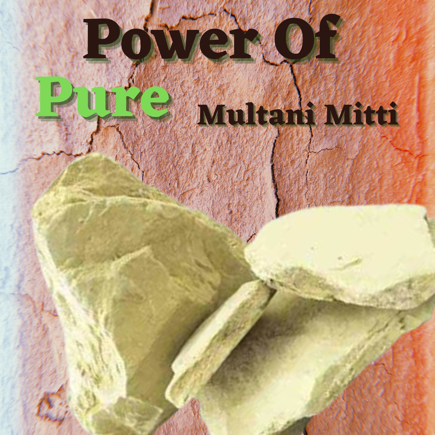 QYKKARE - Multani Mitti For Face Pack, (100gm X 3 = 300 gm)