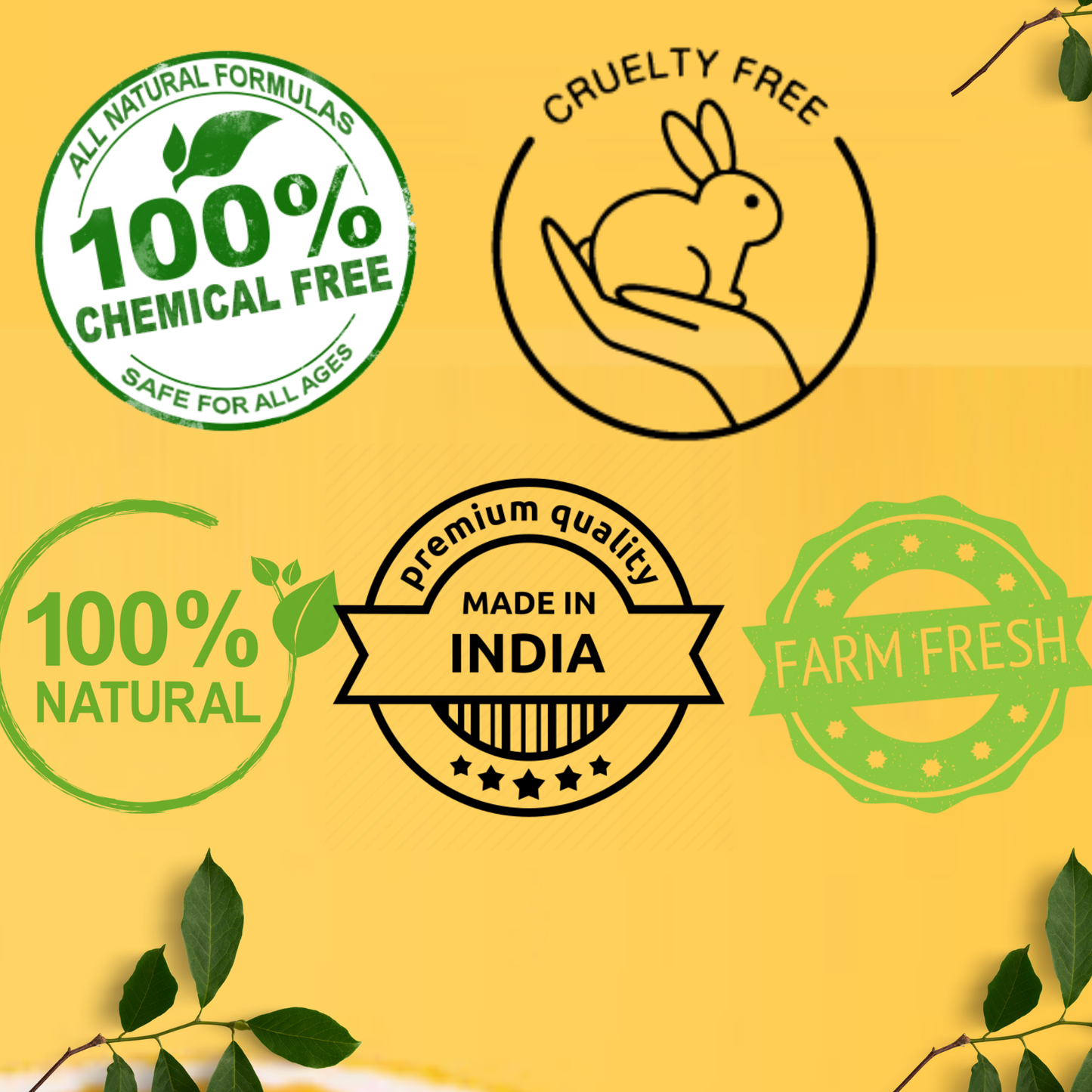 QYKKARE Orange Peel Powder for Skin Whitening - 100 gms