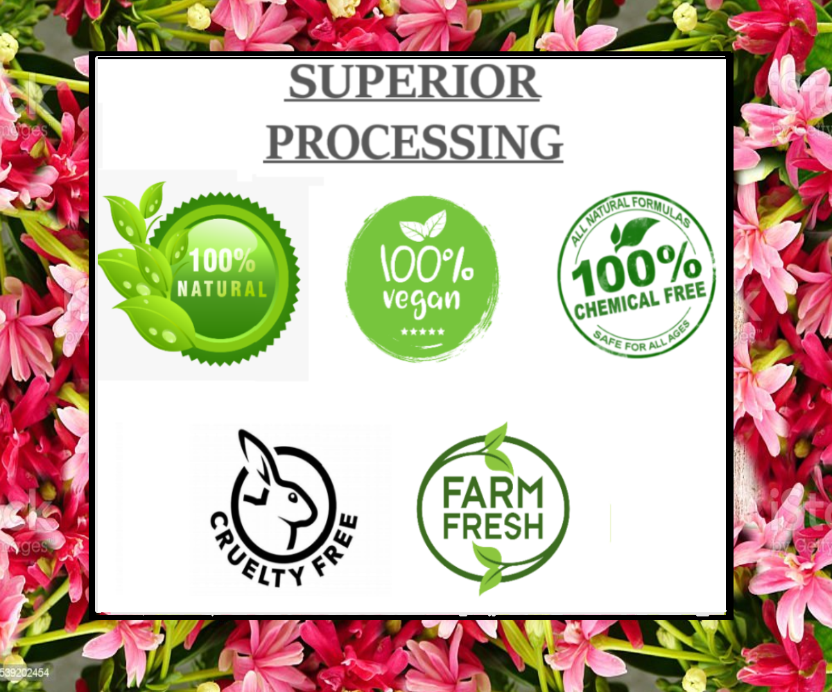 QYKKARE Jumbo Pack of Hibiscus,Orange,Lemon, Rose and Aloe Vera Powder - Pack Of 5 (100Gms X 5)