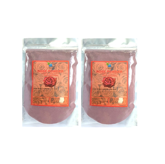 QYKKARE Premium Rose Powder  (100 X 2) 200Gm